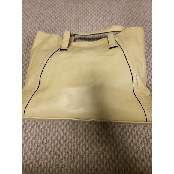 See By Chloe Pale Yellow Leather Shoulder Bag With Dust Bag - Picture 2 of 8